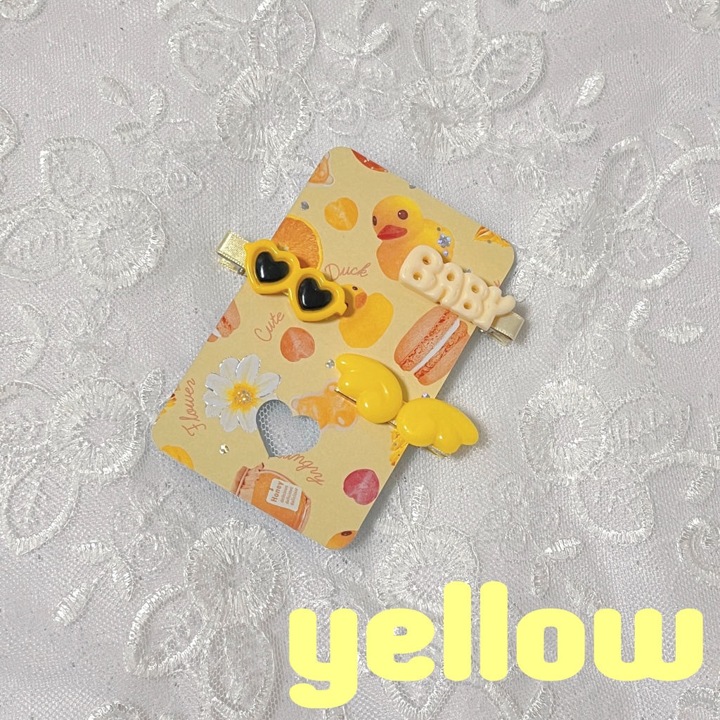 推し色ぬいピンセット②🌈ᵕ̈*