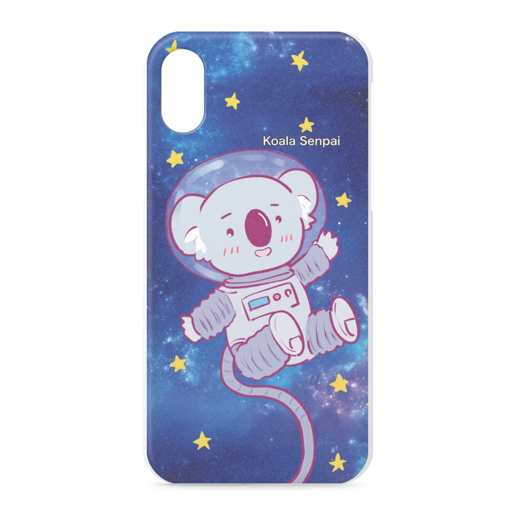 宇宙コアラ先輩iPhoneケース