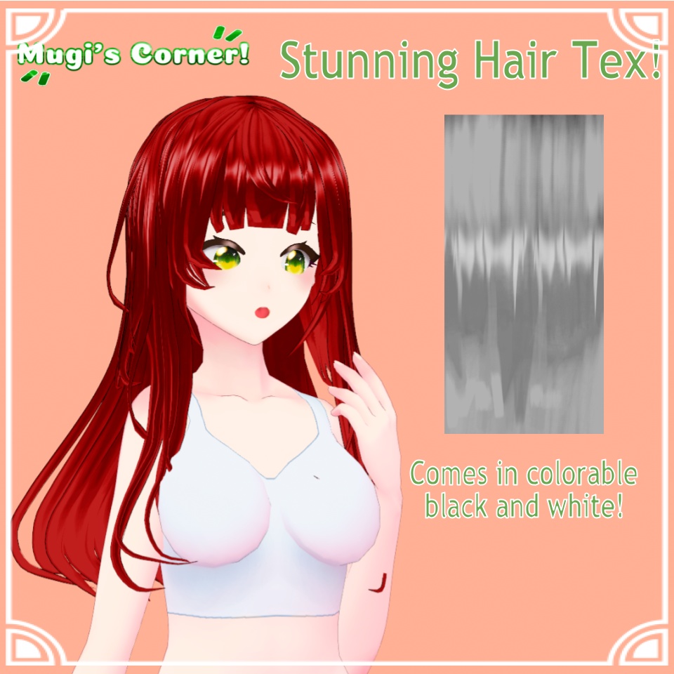 [FREE] VRoid Stunning Hair Tex
