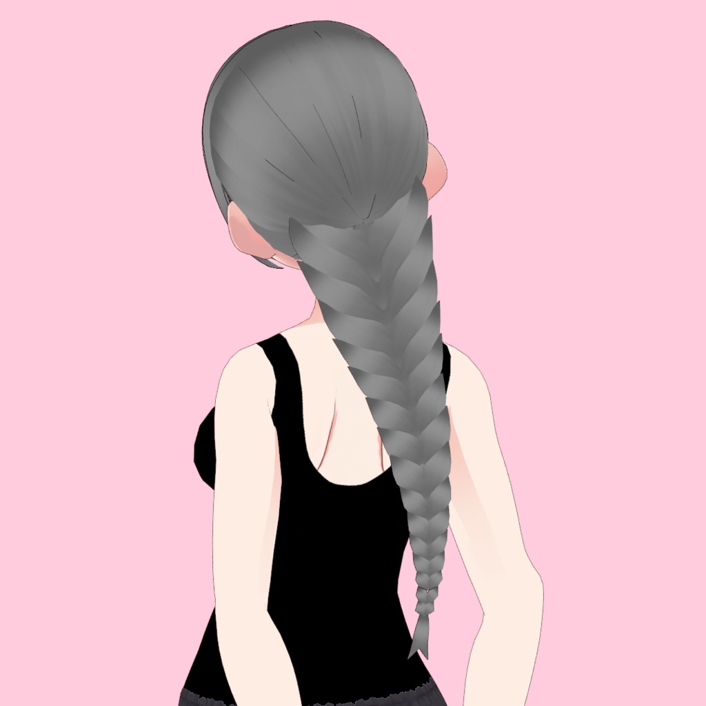 [FREE] Annie Braid / VRoid Hairstyle