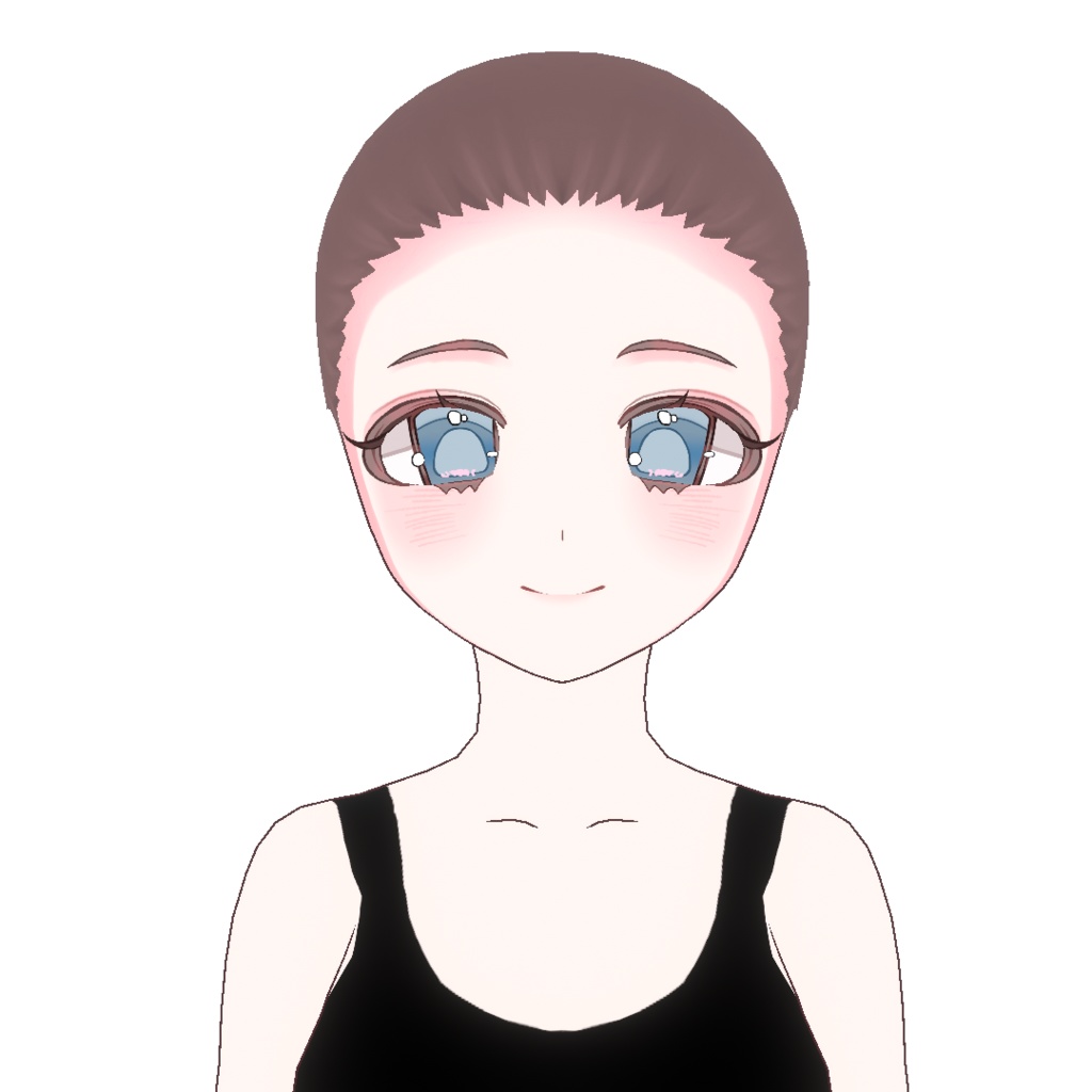 Free VRoid Face Texture 1 / 無料VRoid顔テクスチャ1