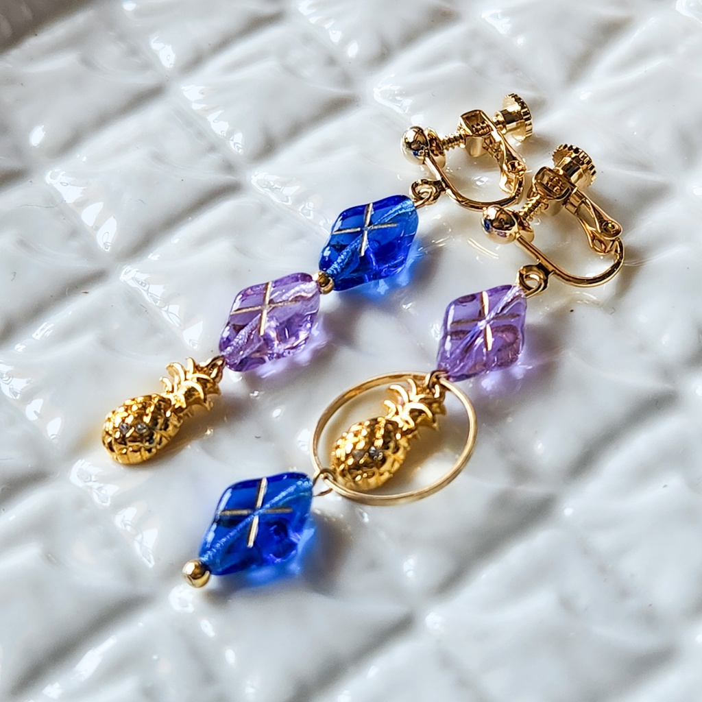 【OP夢】白ひげストアで売られていた🍍の耳飾り