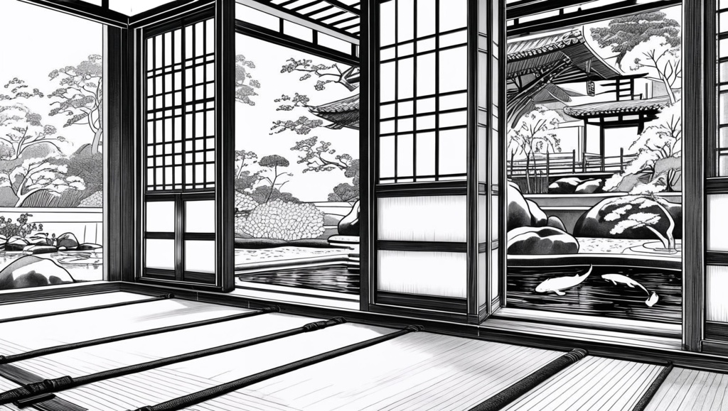 夏の静けさ - Summer Quiet - A Coloring Book For Adults