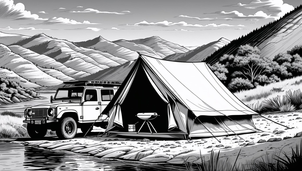 夏の静けさ - Summer Quiet - A Coloring Book For Adults