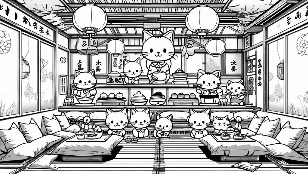 Pudding, Parfaits & Peace of Mind: かわいい おやつ Adult Coloring Book. A Sweet Japanese Food Coloring Escape