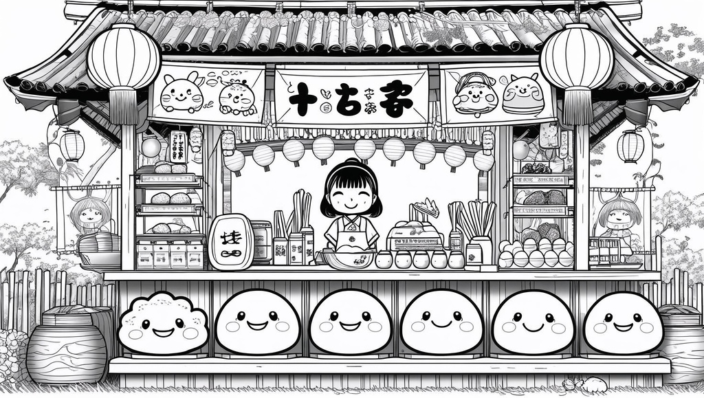 Pudding, Parfaits & Peace of Mind: かわいい おやつ Adult Coloring Book. A Sweet Japanese Food Coloring Escape