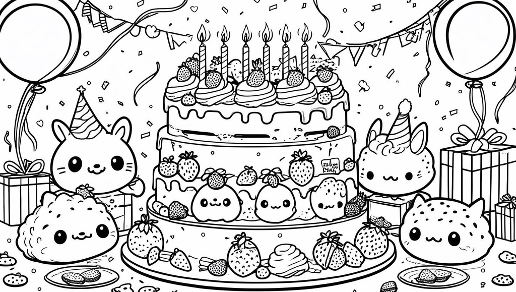 Pudding, Parfaits & Peace of Mind: かわいい おやつ Adult Coloring Book. A Sweet Japanese Food Coloring Escape