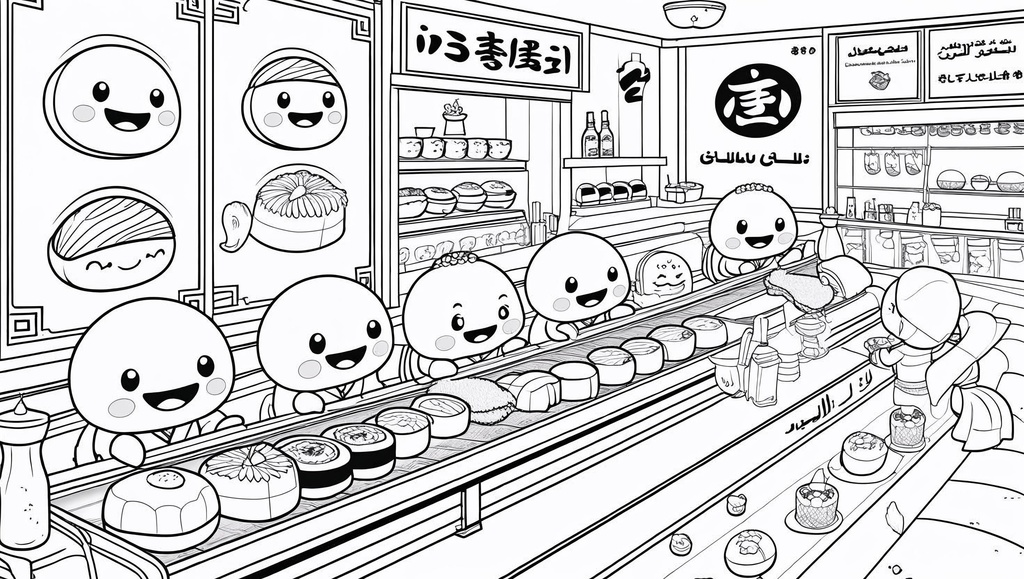 Pudding, Parfaits & Peace of Mind: かわいい おやつ Adult Coloring Book. A Sweet Japanese Food Coloring Escape