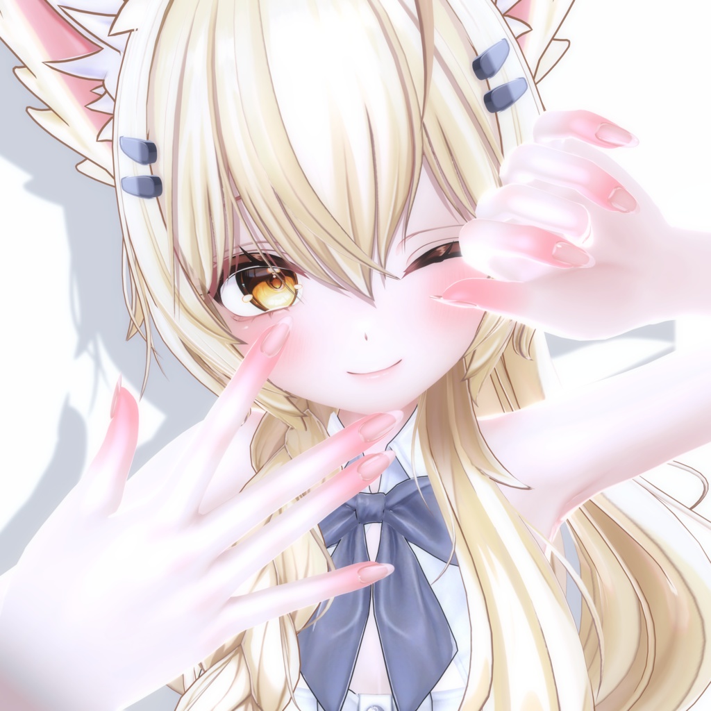 【無料】まよ専用指先チーク