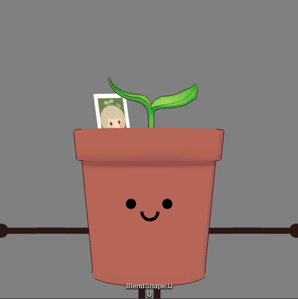 フルスクラッチBlender製オリジナル3Dモデル ダウンロード確認用サンプル