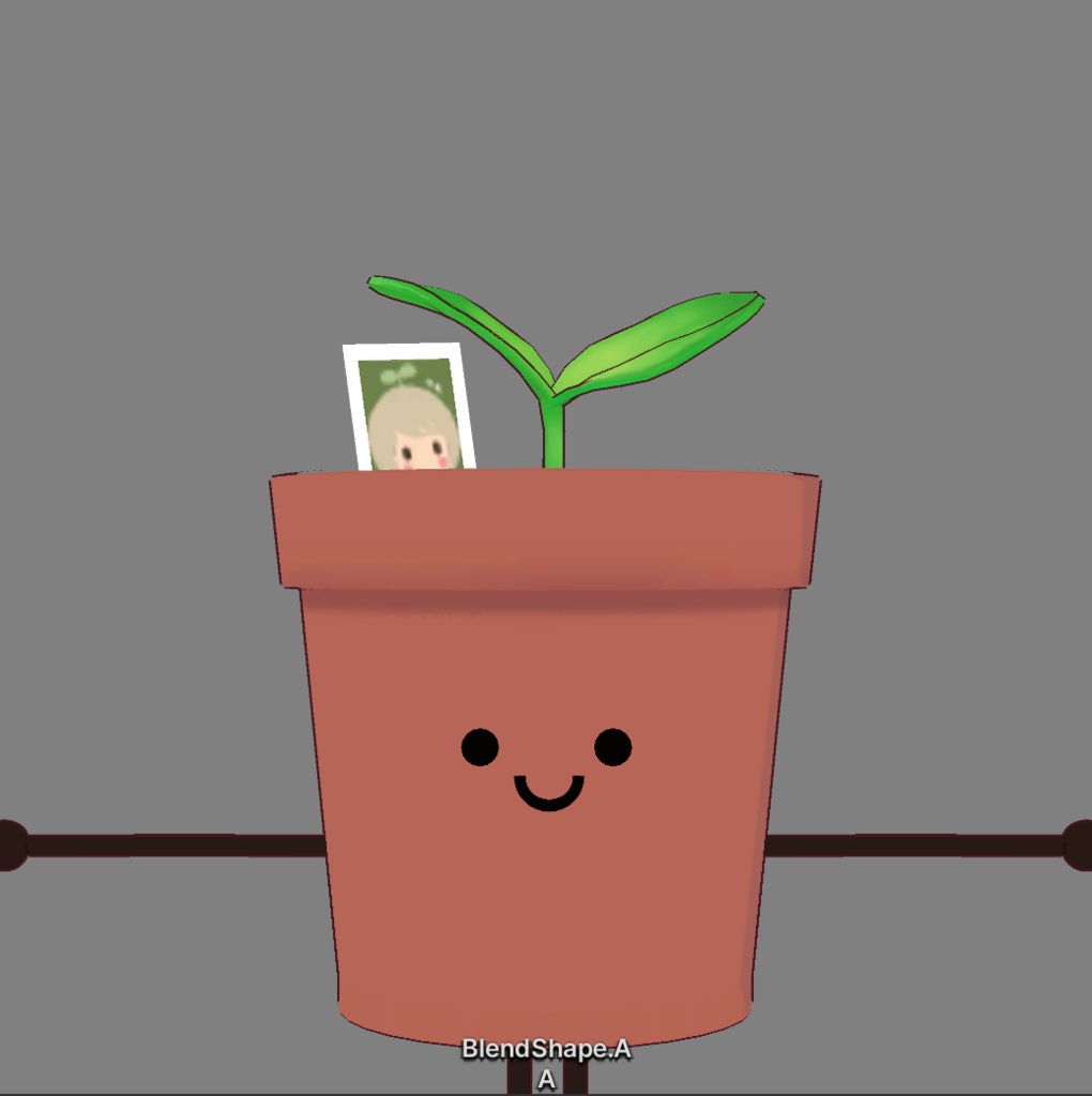 フルスクラッチBlender製オリジナル3Dモデル ダウンロード確認用サンプル