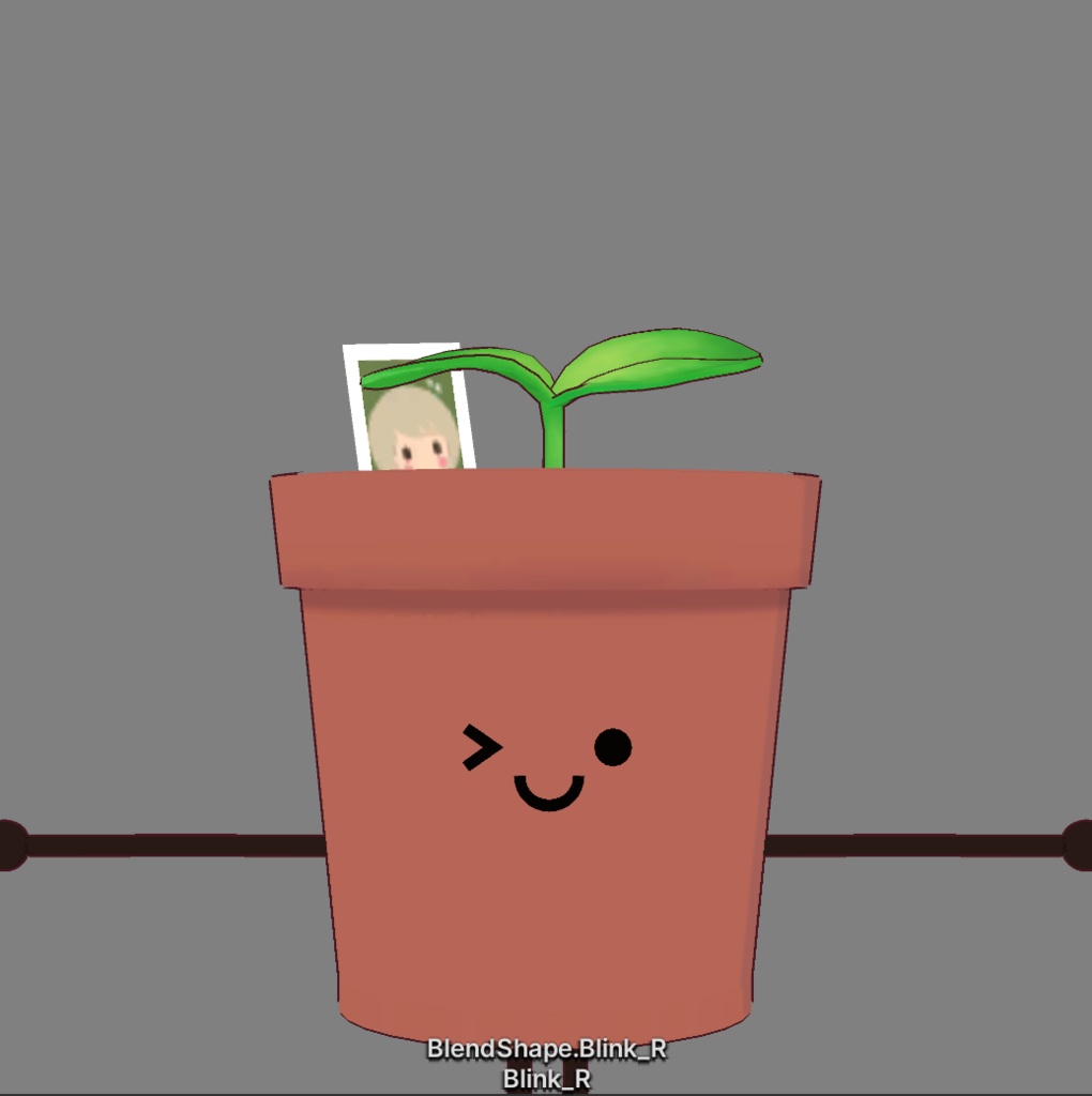 フルスクラッチBlender製オリジナル3Dモデル ダウンロード確認用サンプル