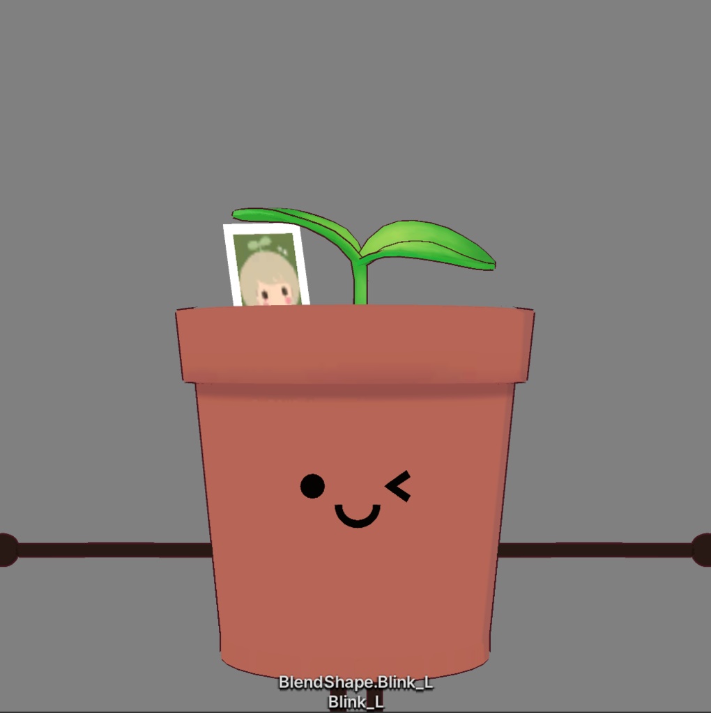 フルスクラッチBlender製オリジナル3Dモデル ダウンロード確認用サンプル