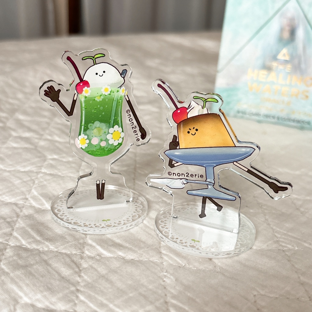 喫茶ギンヨウビのアクリルフィギュアkanondoll_mini