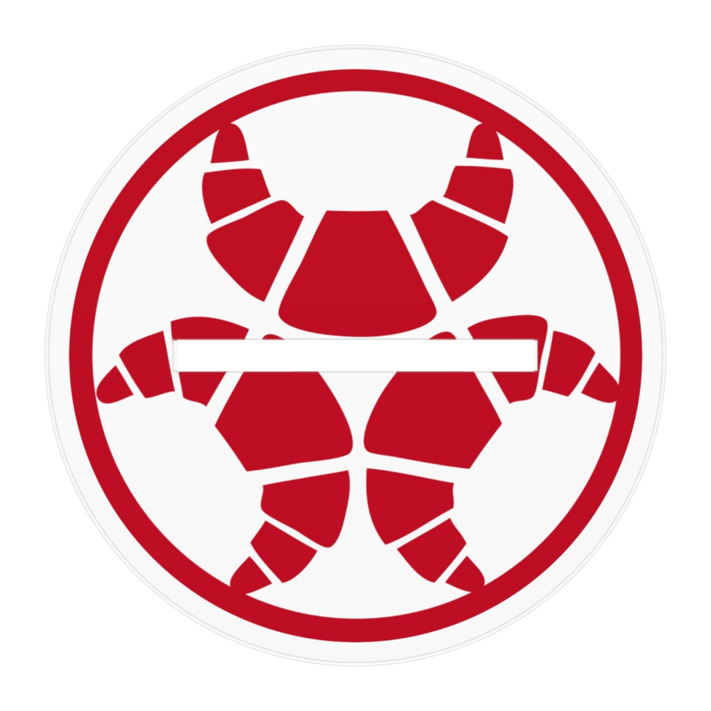 らんまるちゃん「ダブルピース」アクリルフィギュア100x100mm