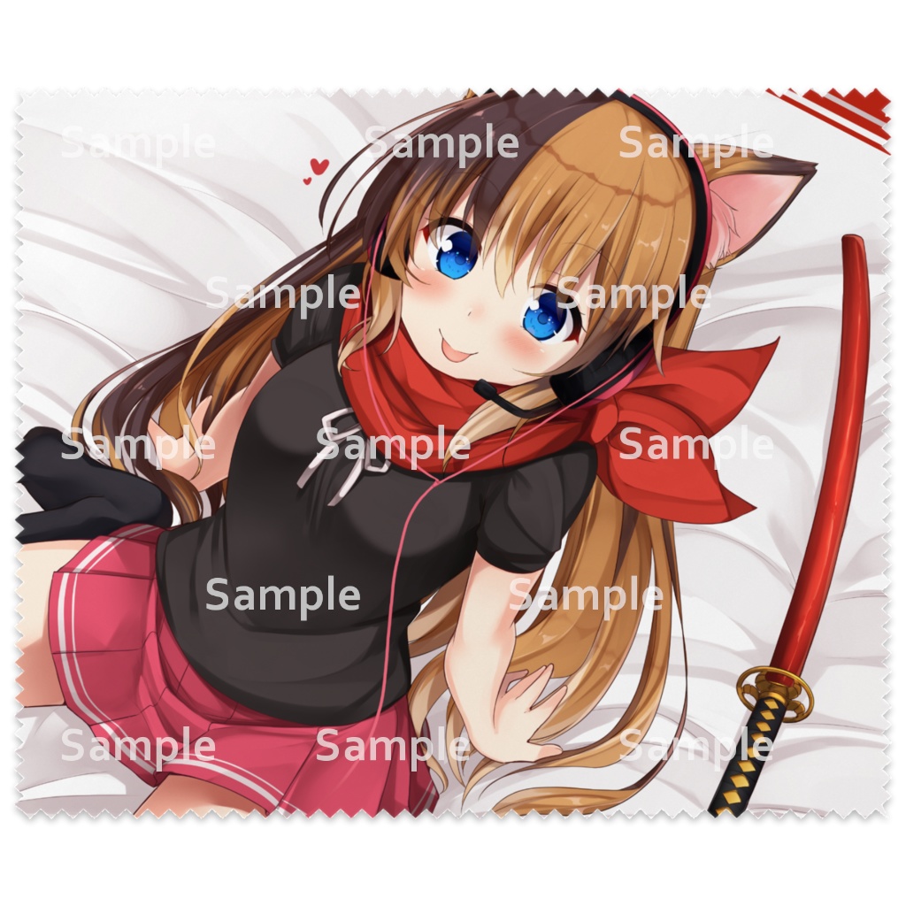 らんまるちゃんの眼鏡拭き