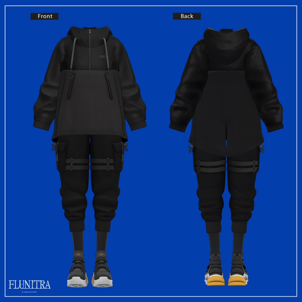 +Head対応衣装モデル『ナイトブルーム / NIGHT BRUME』