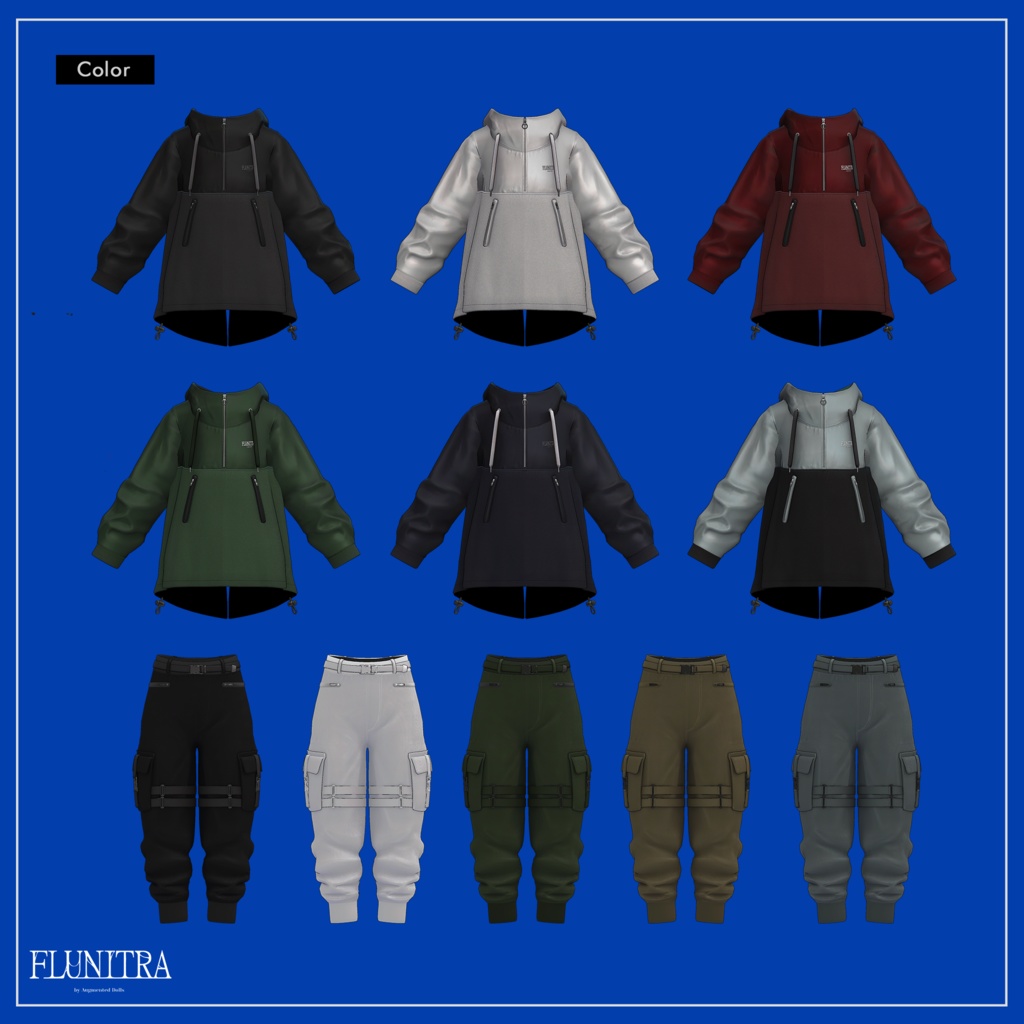 +Head対応衣装モデル『ナイトブルーム / NIGHT BRUME』