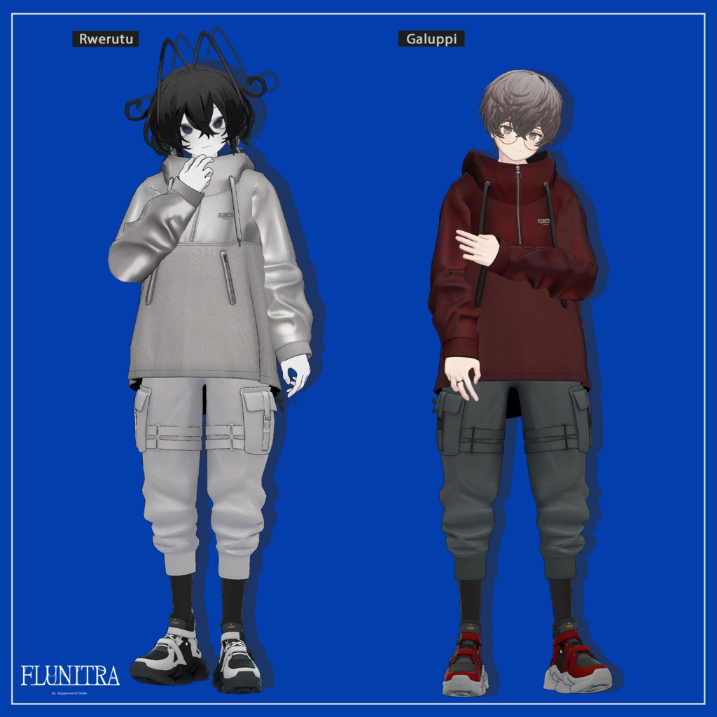 +Head対応衣装モデル『ナイトブルーム / NIGHT BRUME』