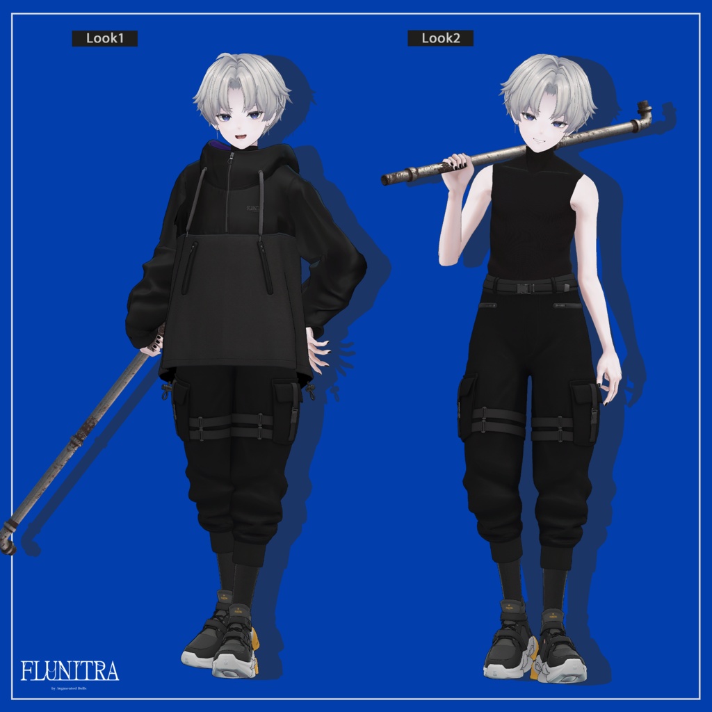 +Head対応衣装モデル『ナイトブルーム / NIGHT BRUME』