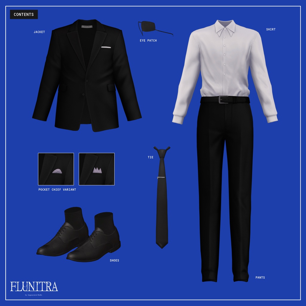 獏対応衣装モデル『ドゥクススーツ / DUX SUIT』