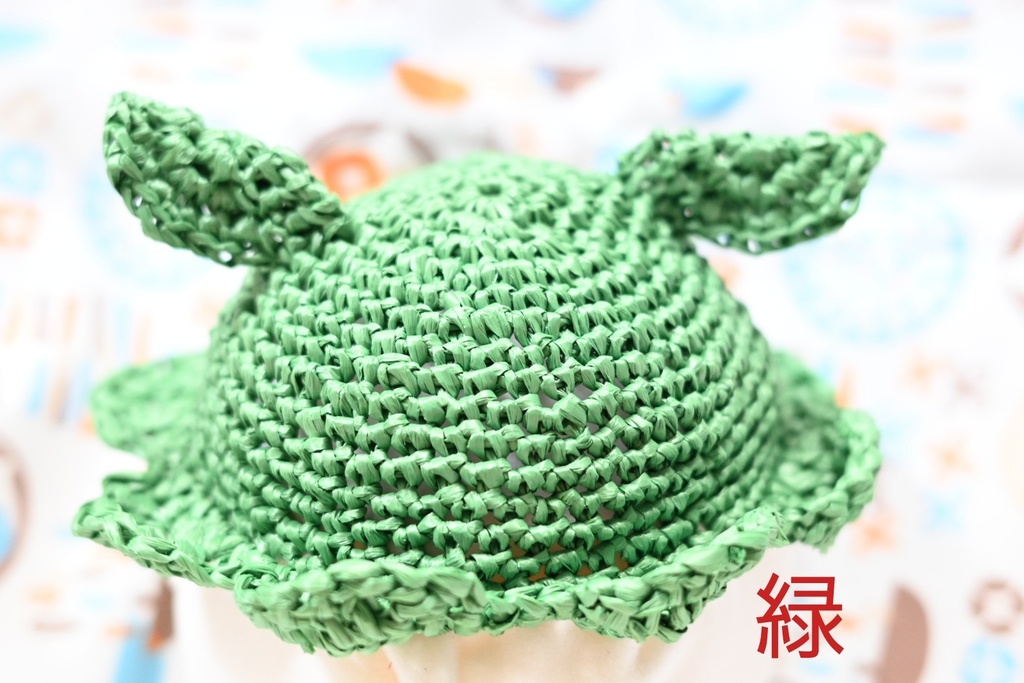 麦わら風めんだこ帽子