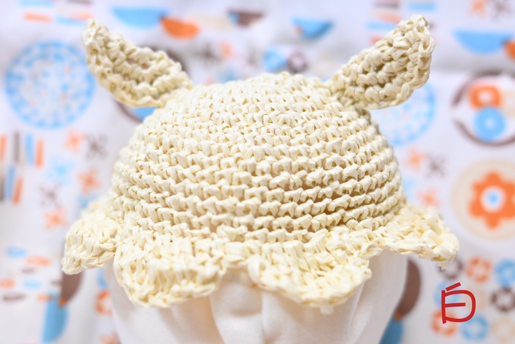 麦わら風めんだこ帽子