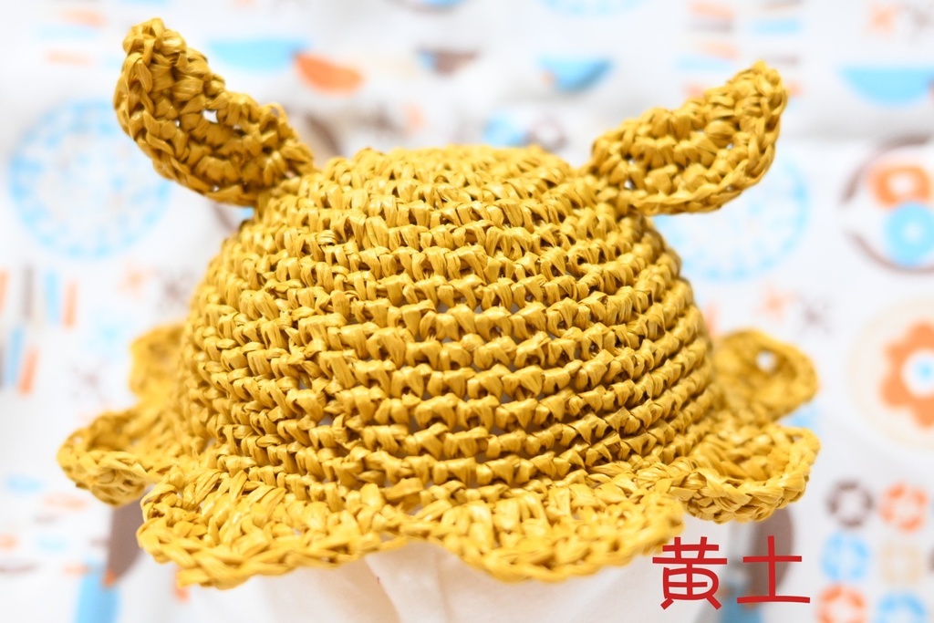 麦わら風めんだこ帽子