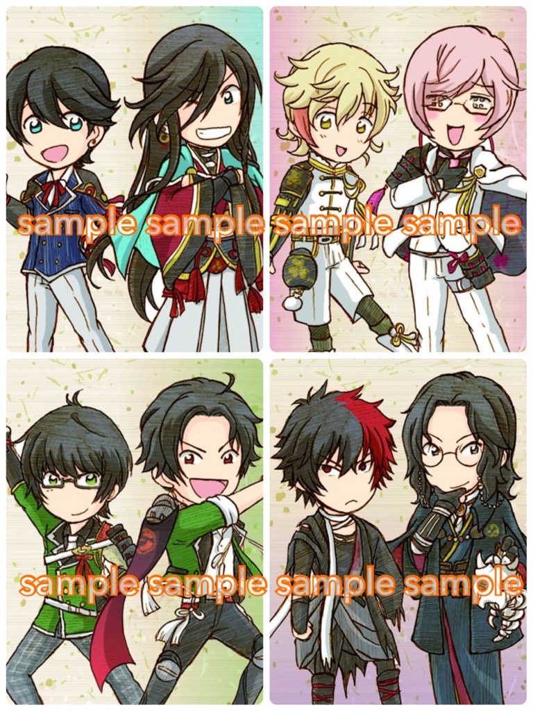 二刀開眼ブローチ