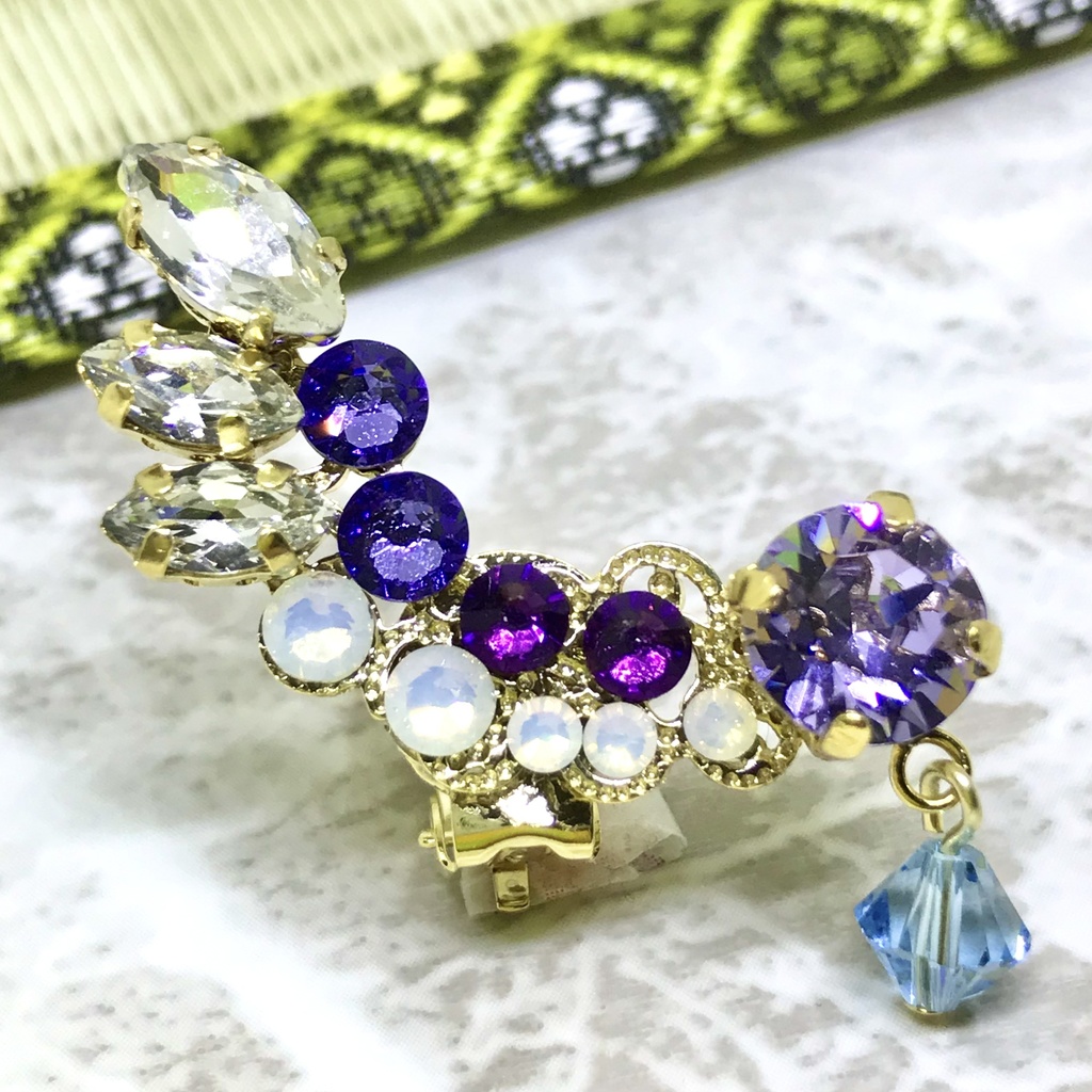 🐾4/17再販🐾五月雨江・村雲江イメージ片耳イヤーカフ