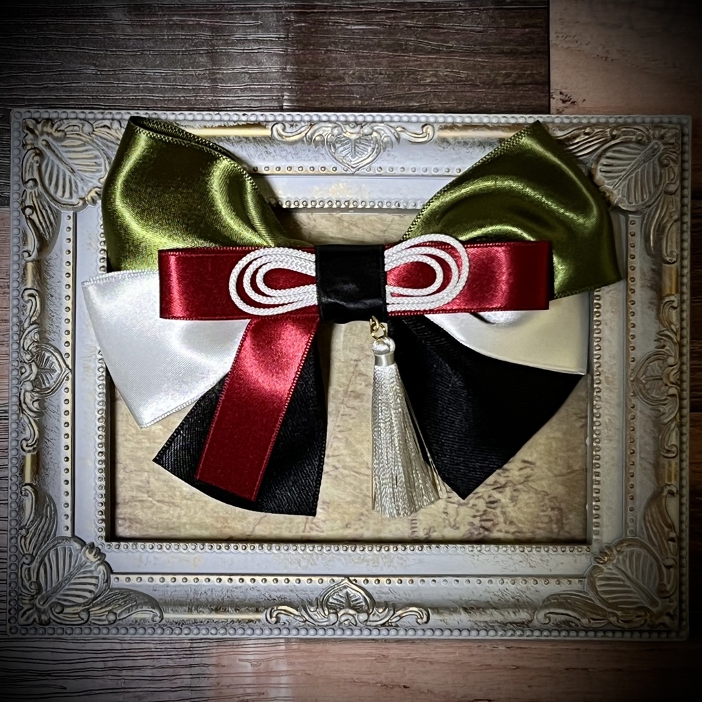 江のおりぼん(バッグチャーム/髪飾り)