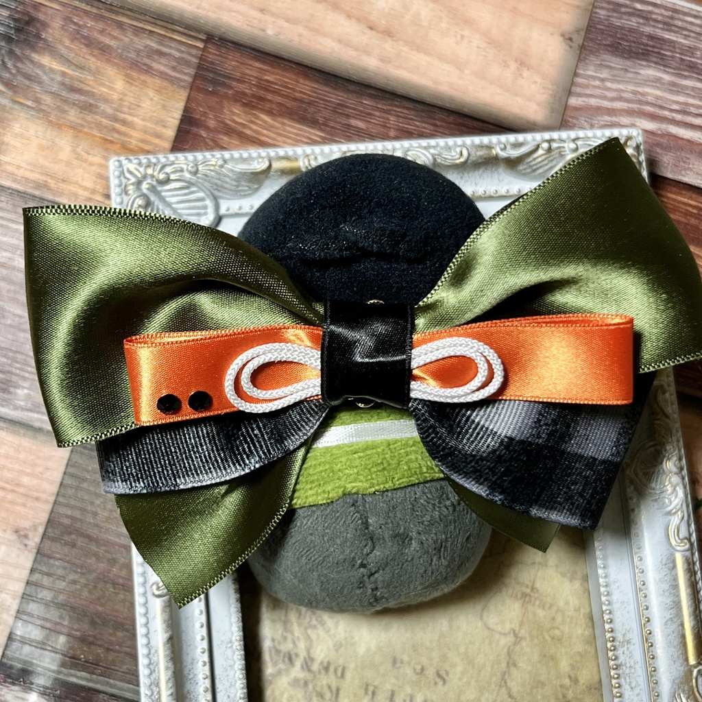 江のおりぼん(バッグチャーム/髪飾り)