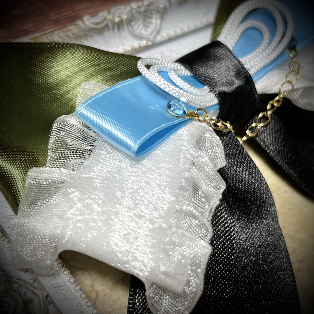 江のおりぼん(バッグチャーム/髪飾り)