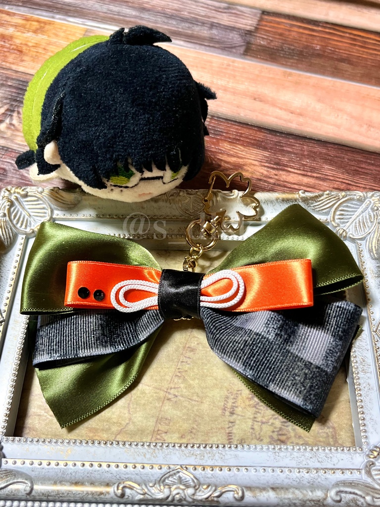 江のおりぼん(バッグチャーム/髪飾り)