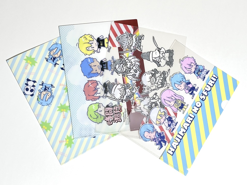 🌟11/7開始 A5クリアファイル(全4種類)