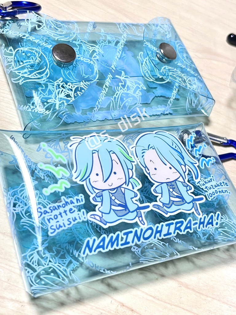 🆕波平派クリアポーチ(11/2開始)