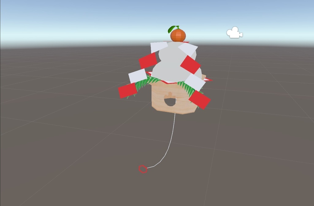 はなッチの『鏡餅ふうせん』