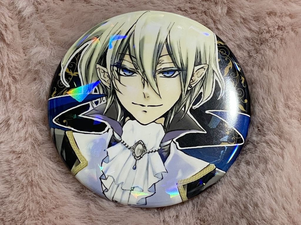 【57㍉缶バッジ】ラピス2pユーリ(白金様)