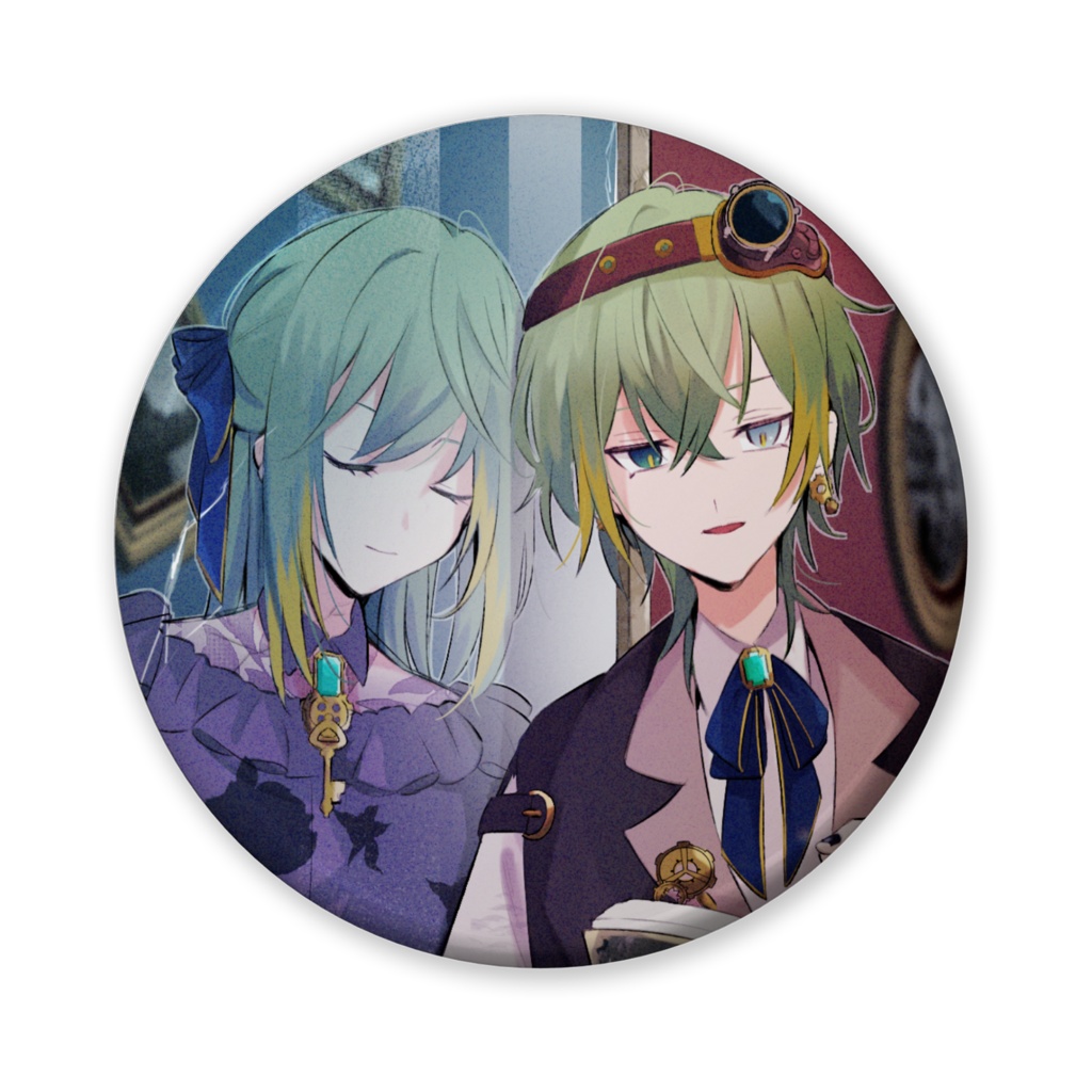 AIとミネ缶バッジ