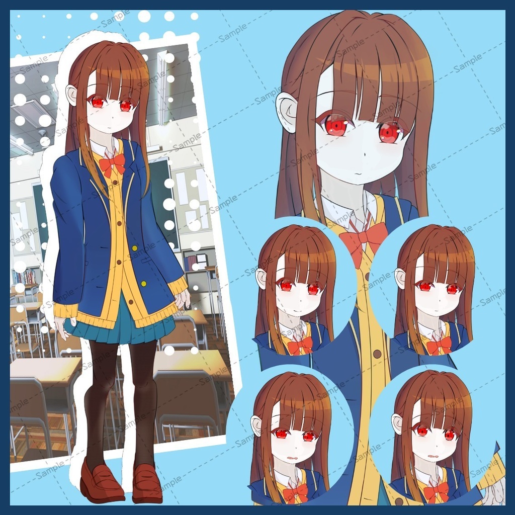 【立ち絵】ブレザー 女の子