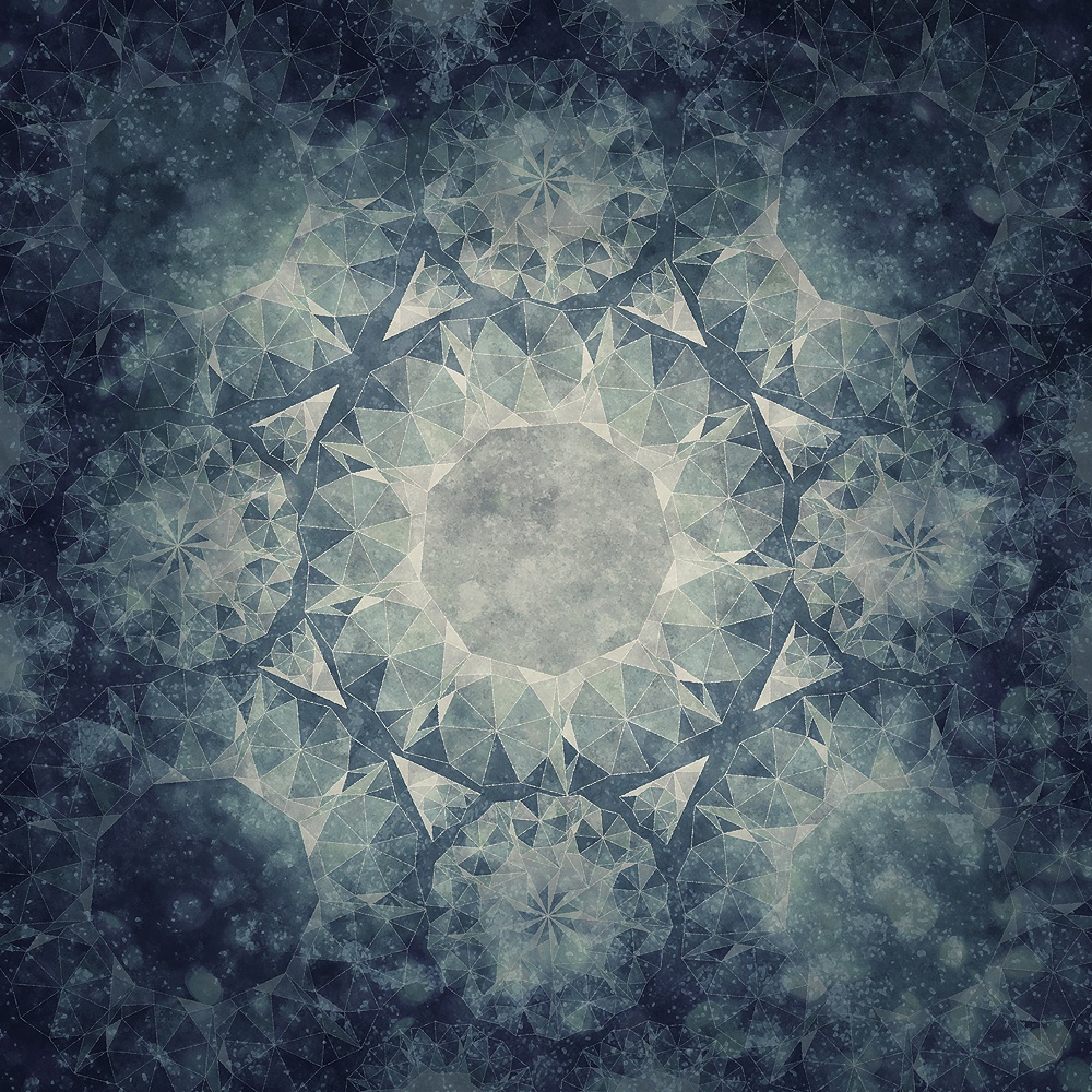 きらめく幾何学文様