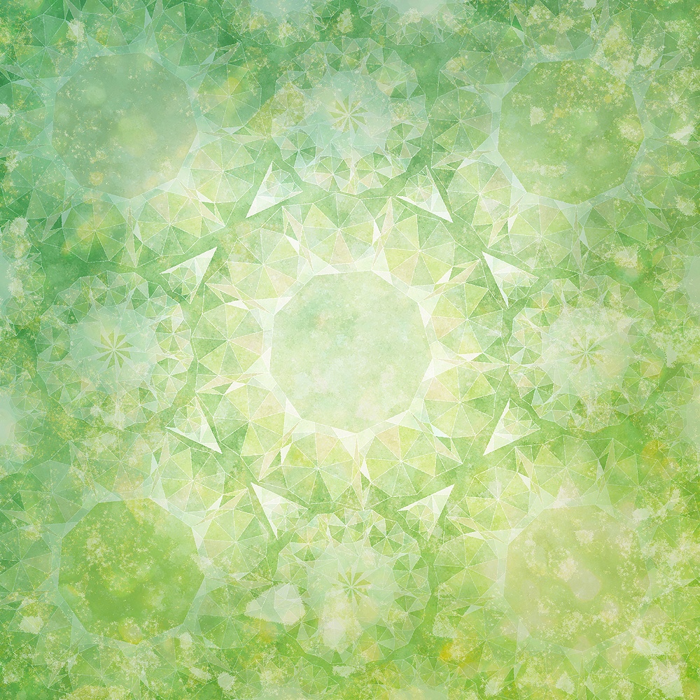 きらめく幾何学文様