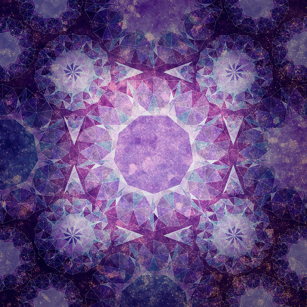 きらめく幾何学文様