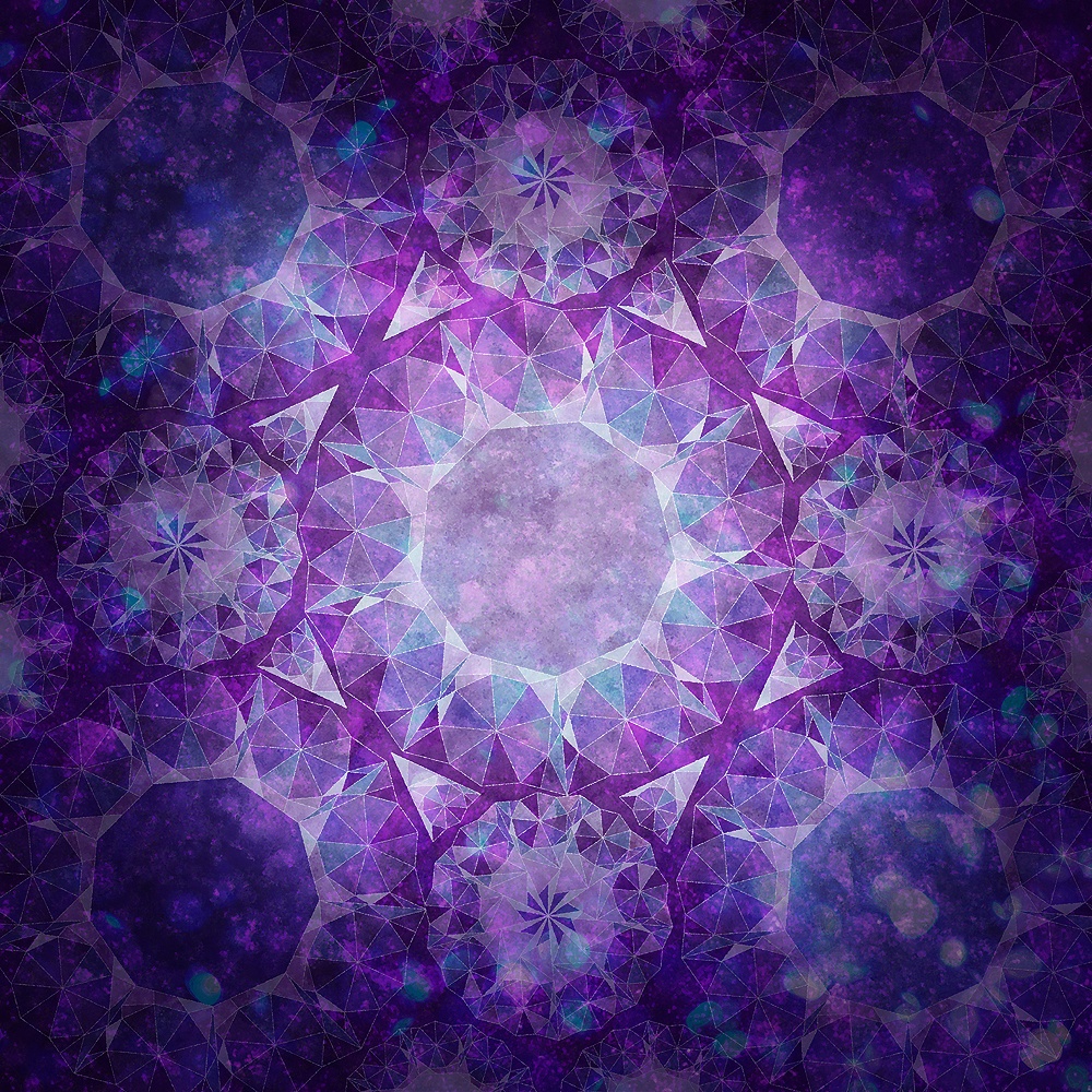 きらめく幾何学文様