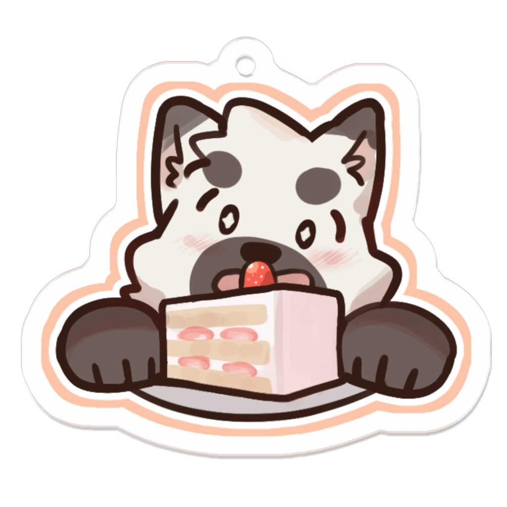 ケーキ　代理キャラ