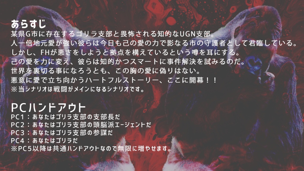 【DX3rd】ゴリラクロス ~それはスマートを意味する言葉~