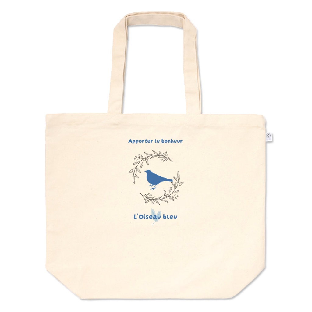 トートバック　Ⅼ　青い鳥