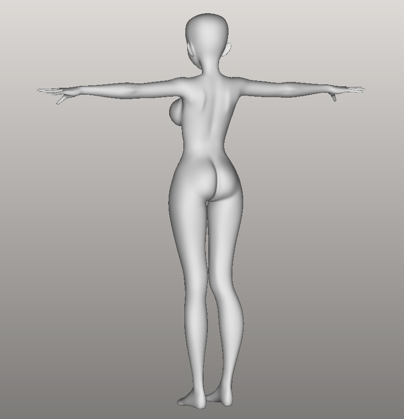 3Dベース素体(グラマータイプ)