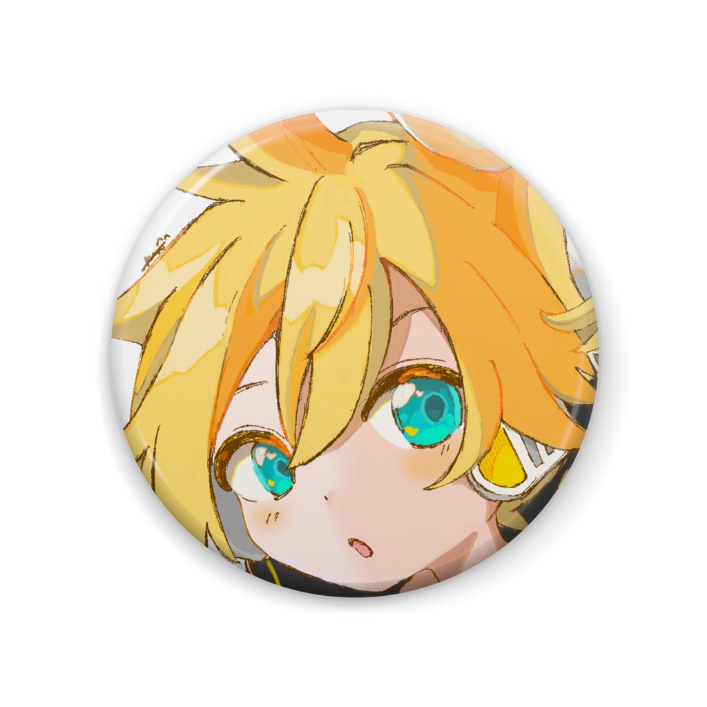 缶バッジ 鏡音レンver.