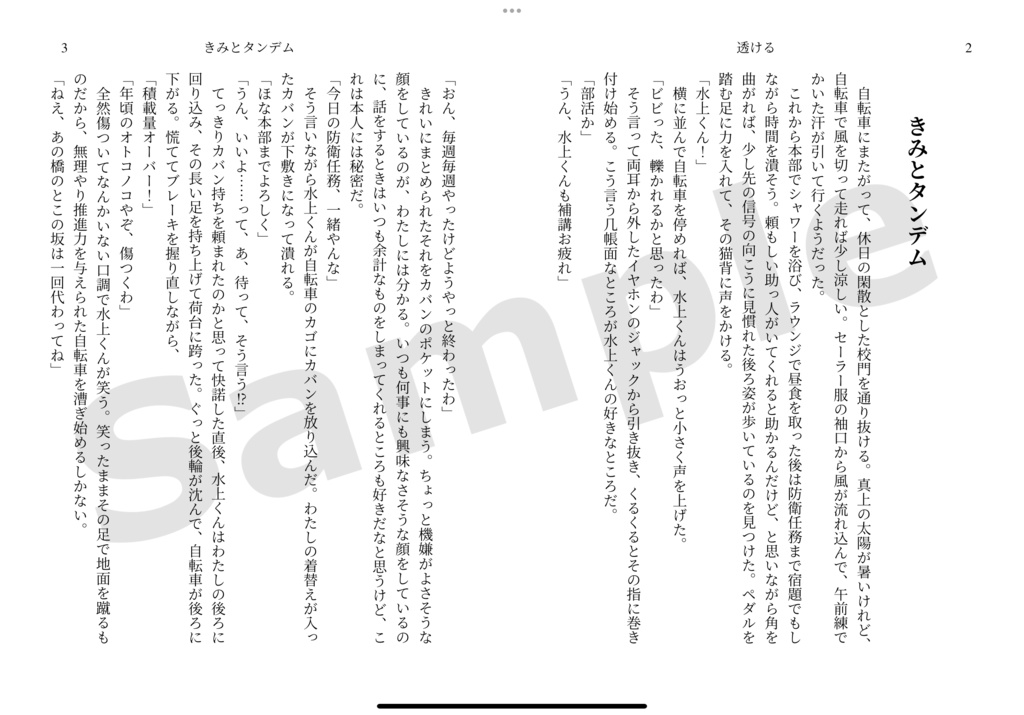 セーラー服から『透ける』